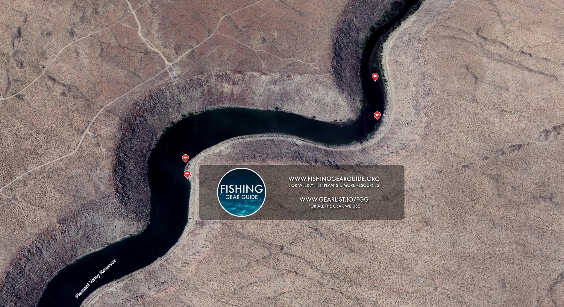 pleasant valley reservoir fishing locations